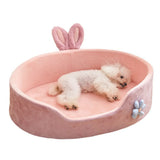 Soft Pet Bed – Warm, Washable & Detachable Mat for Dogs & Cats