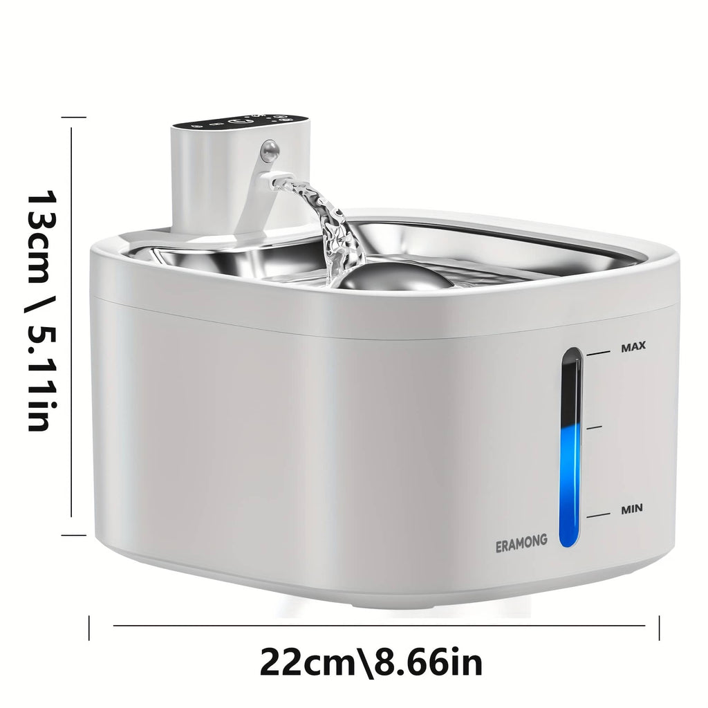 Keep Your Cat Hydrated and Healthy with the Ultra-Quiet Motion-Sensing Fountain - AquaSense