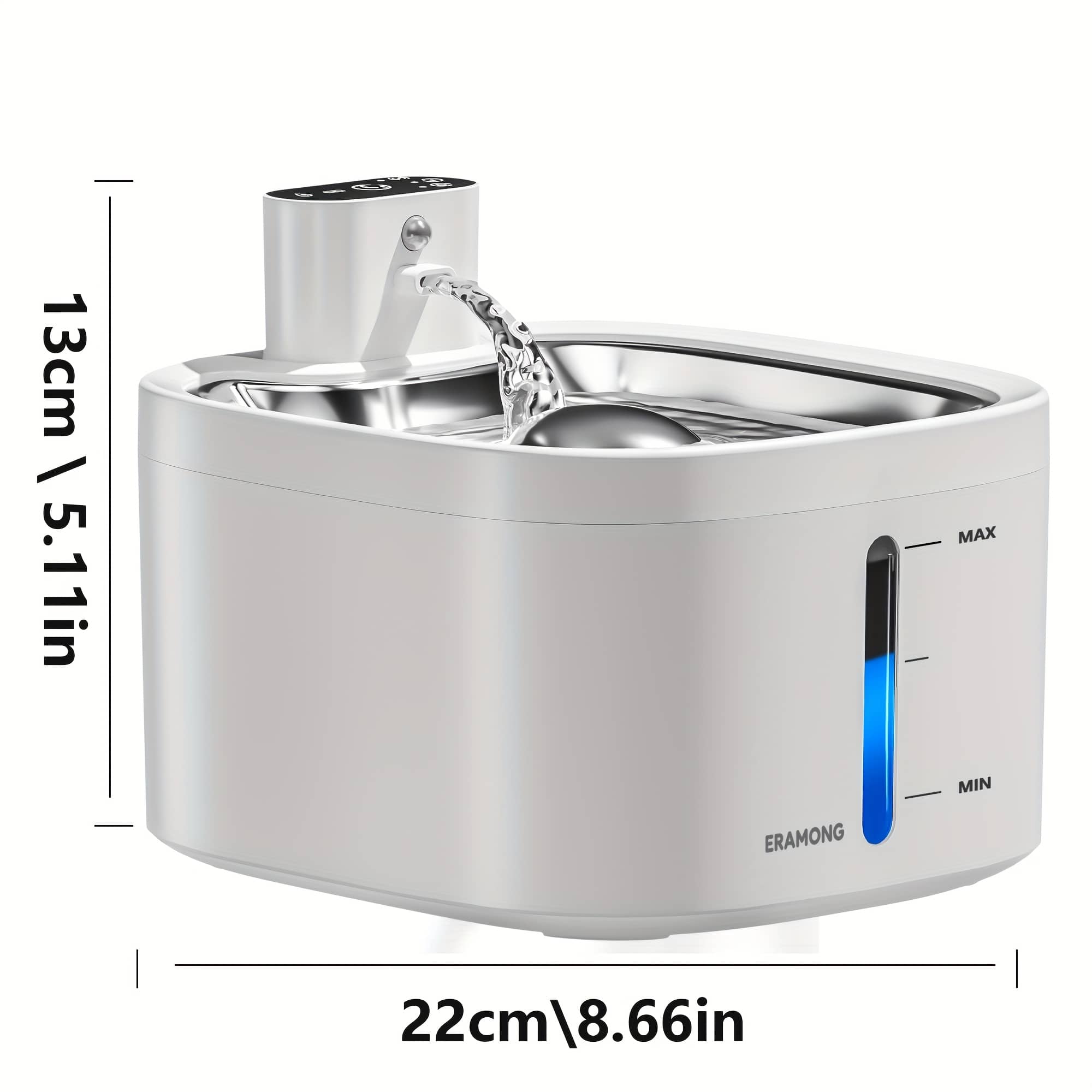 Keep Your Cat Hydrated and Healthy with the Ultra-Quiet Motion-Sensing Fountain - AquaSense