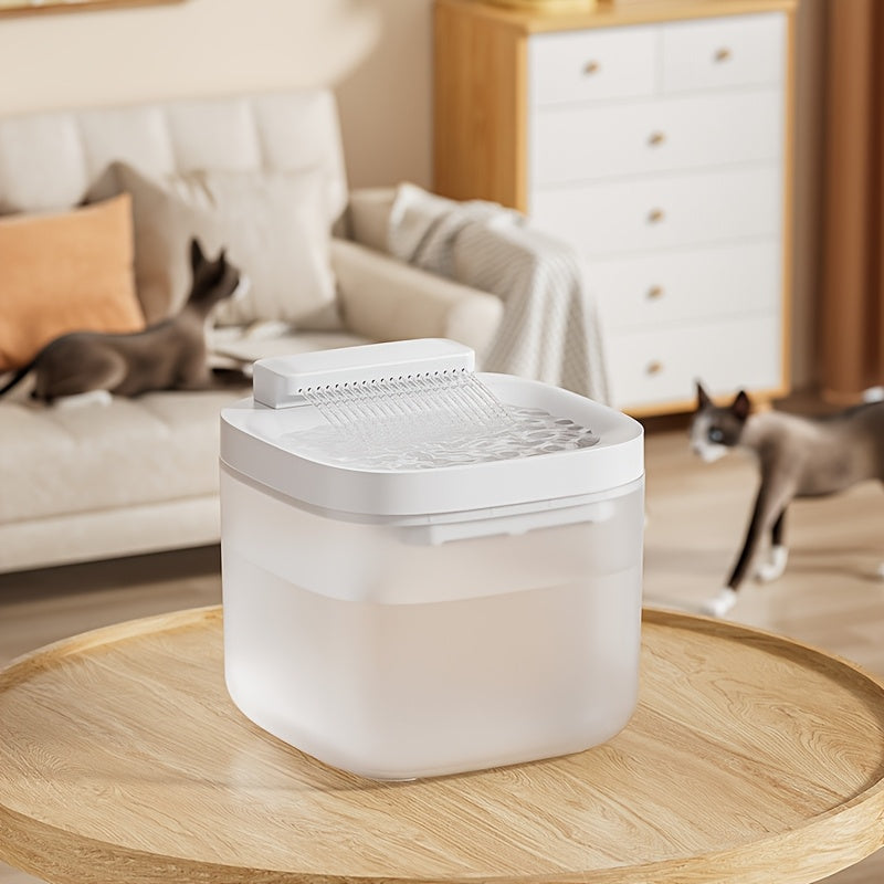 3L Automatic Cat Water Fountain – Ultra Quiet USB Powered