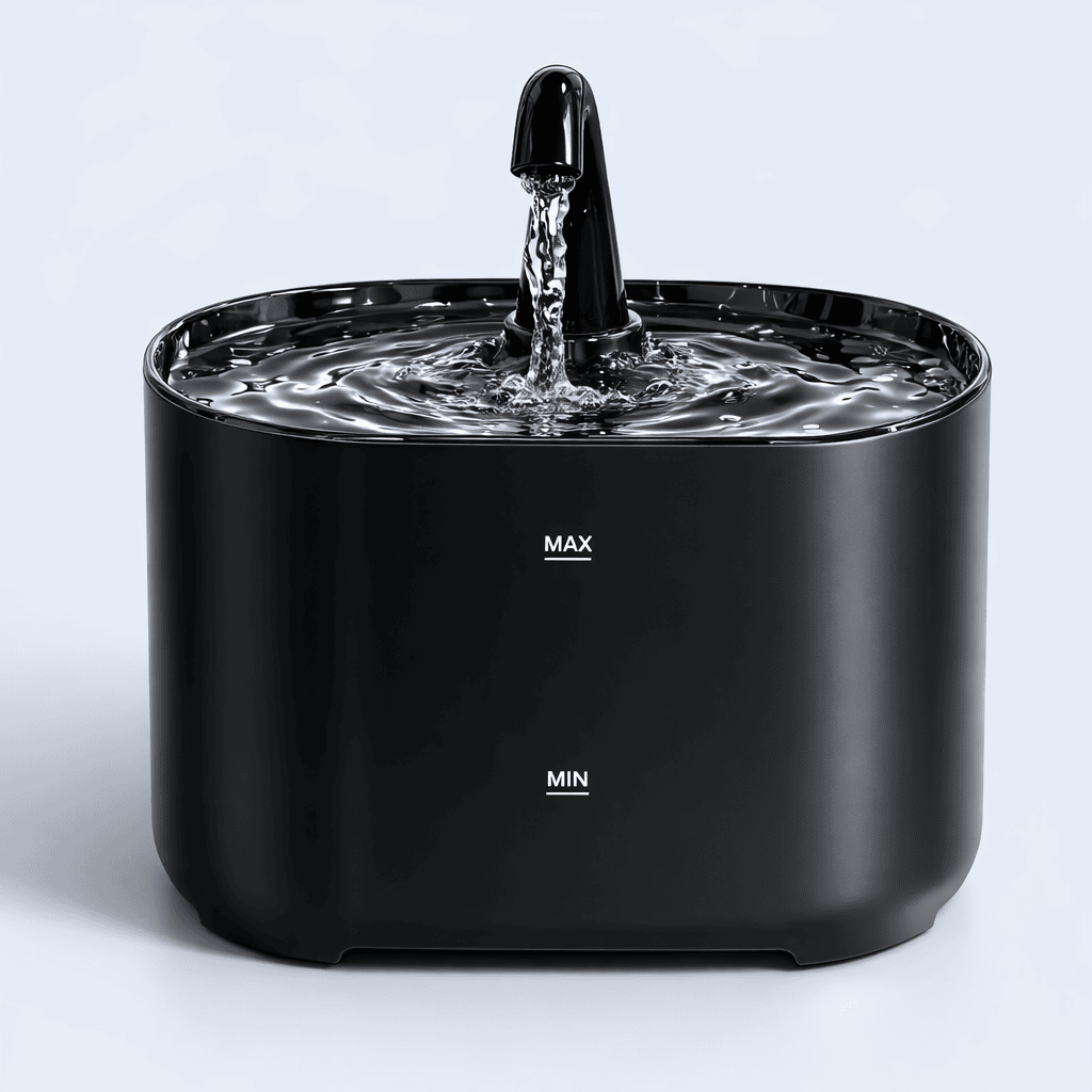 2.2L Automatic Cat Water Fountain – Quiet Running Water Dispenser with Water Level Window