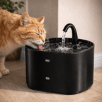 2.2L Automatic Cat Water Fountain – Quiet Running Water Dispenser with Water Level Window