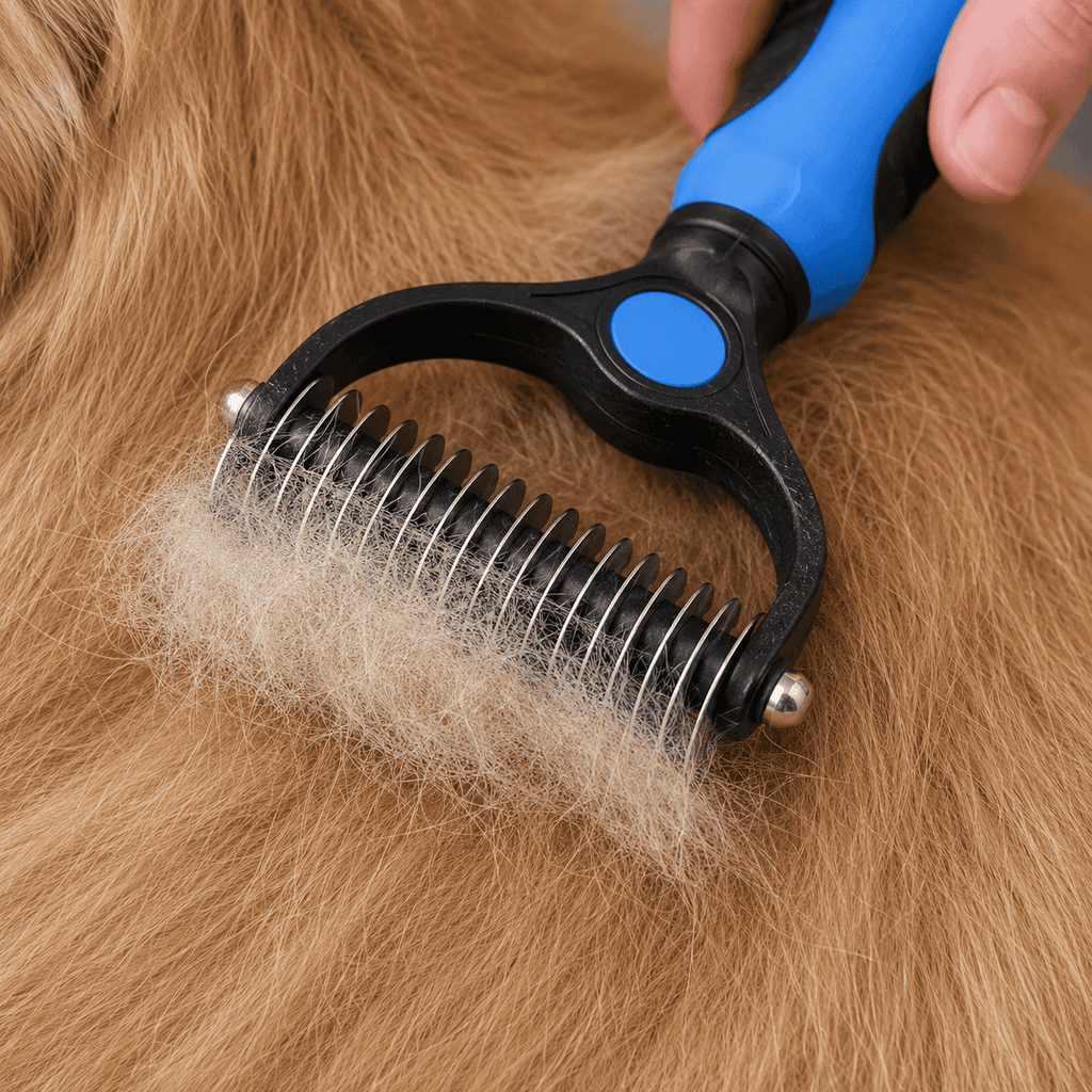 Limited Promo: Buy the Pet Grooming Comb & Get the Sticky Roller Free — 100% Hair-Free Pet & Home