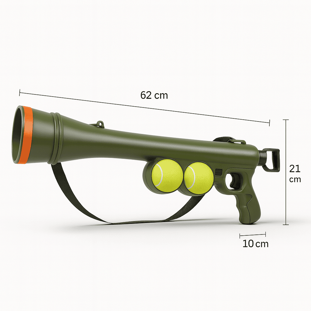 Dog Tennis Ball Launcher – Interactive Training & Fetch Toy