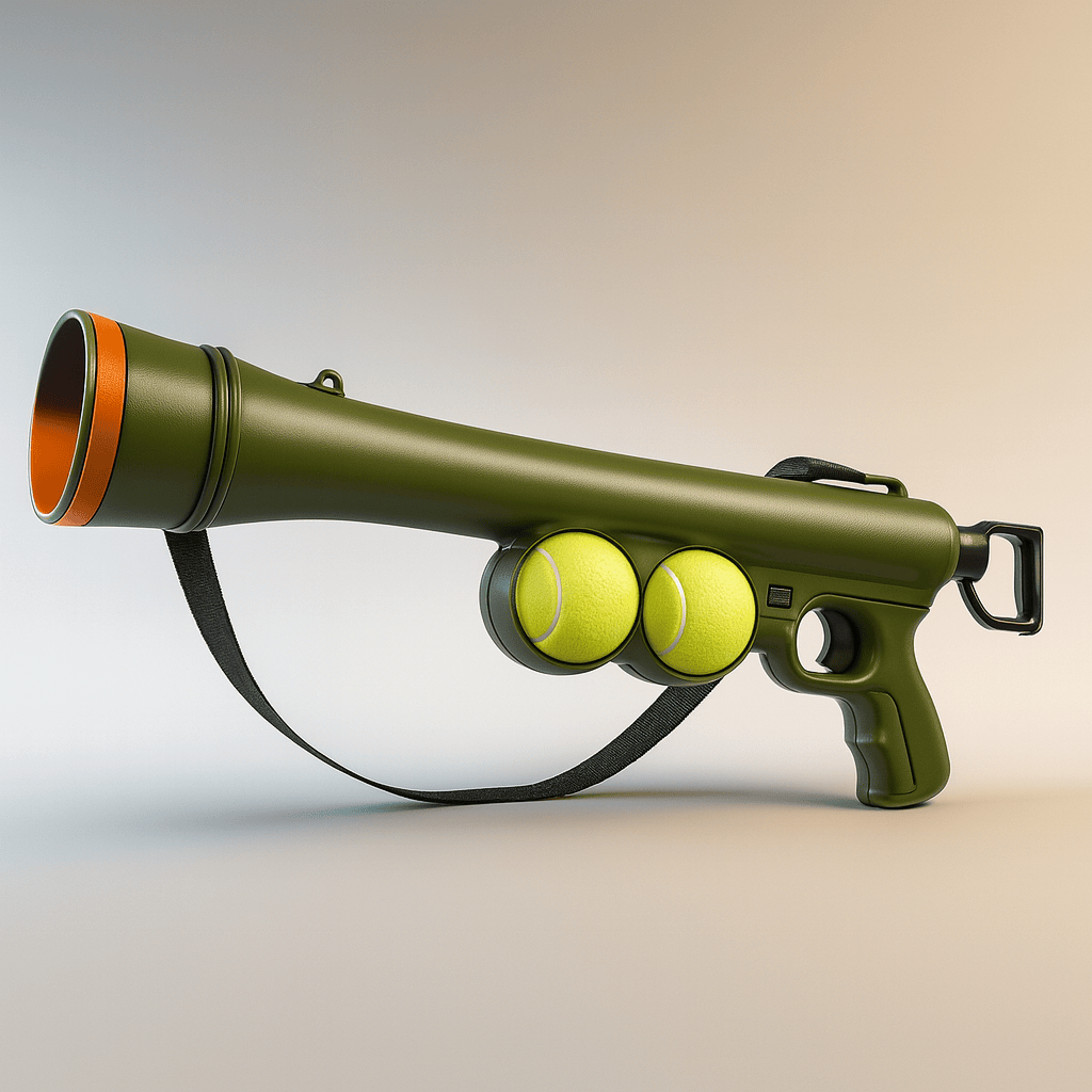 Dog Tennis Ball Launcher – Interactive Training & Fetch Toy