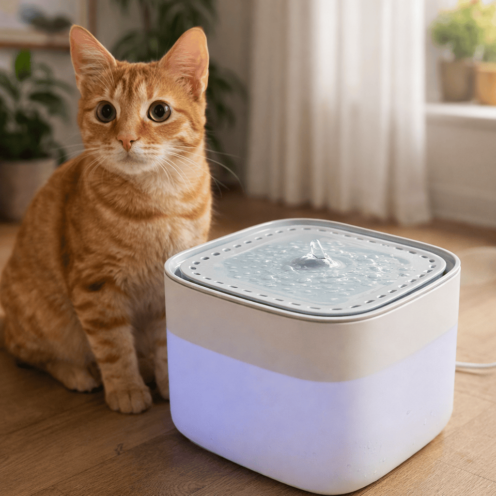 3L Automatic Cat Water Fountain – Ultra Quiet Pet Water Dispenser with –  Petcudd