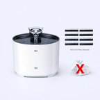 Ultra Quiet 2.2L Cat Fountain – Indoor USB Water Dispenser