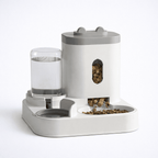 Automatic Pet Feeder & Water Fountain – Large Capacity Dispenser