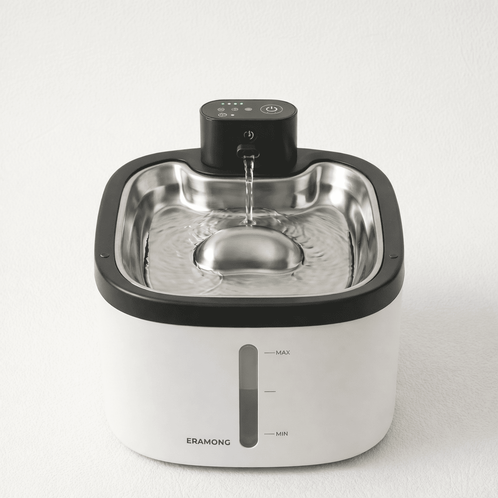 Keep Your Cat Hydrated and Healthy with the Ultra-Quiet Motion-Sensing Fountain - AquaSense