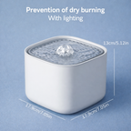 3L Automatic Cat Water Fountain – Ultra Quiet Pet Water Dispenser with Continuous Filtration
