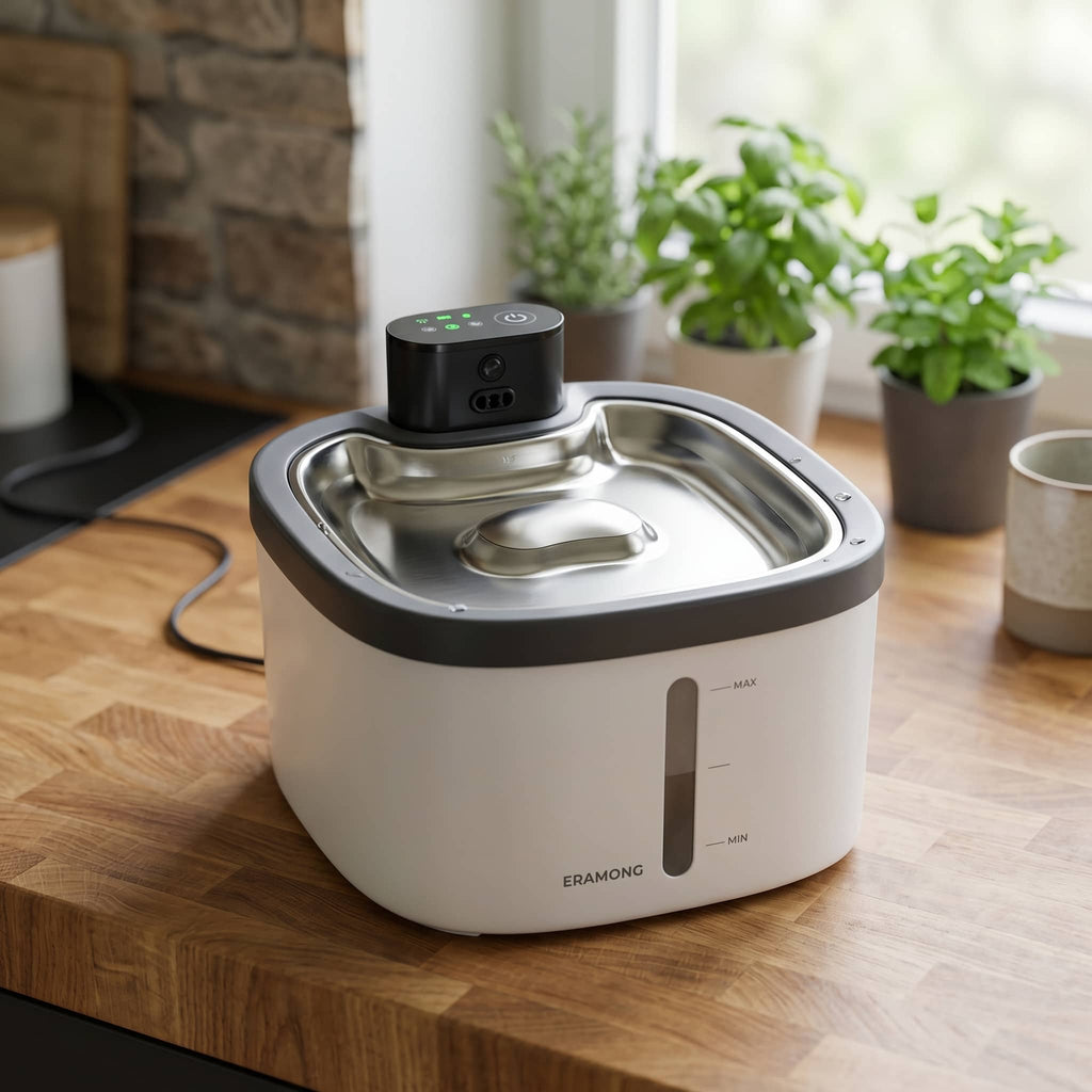 Keep Your Cat Hydrated and Healthy with the Ultra-Quiet Motion-Sensing Fountain - AquaSense