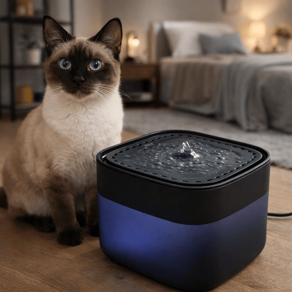 3L Automatic Cat Water Fountain – Ultra Quiet Pet Water Dispenser with Continuous Filtration