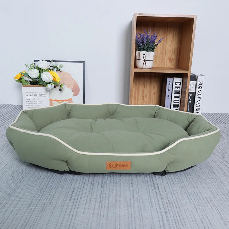 Winter Pet Sofa Bed – Large, Soft & Comfortable Sleeping Cushion for Dogs & Cats