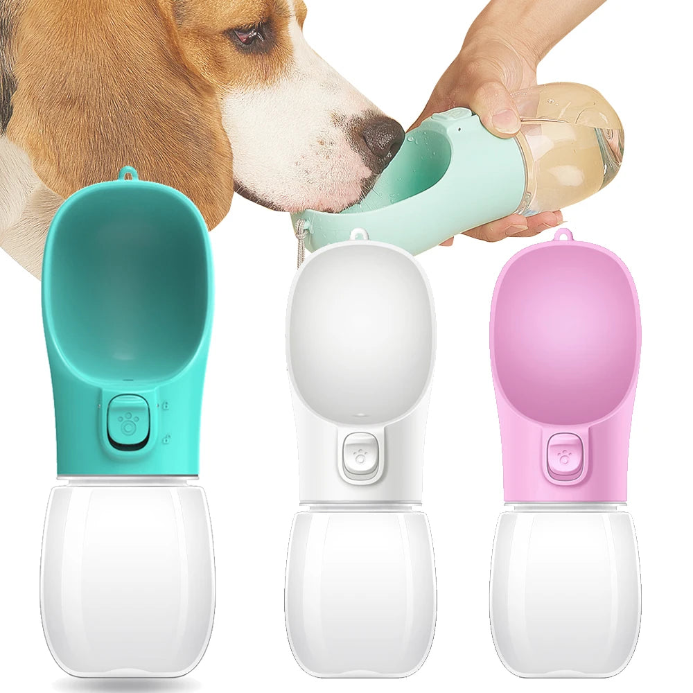 Portable Dog Water Bottle – Leakproof Outdoor Pet Dispenser