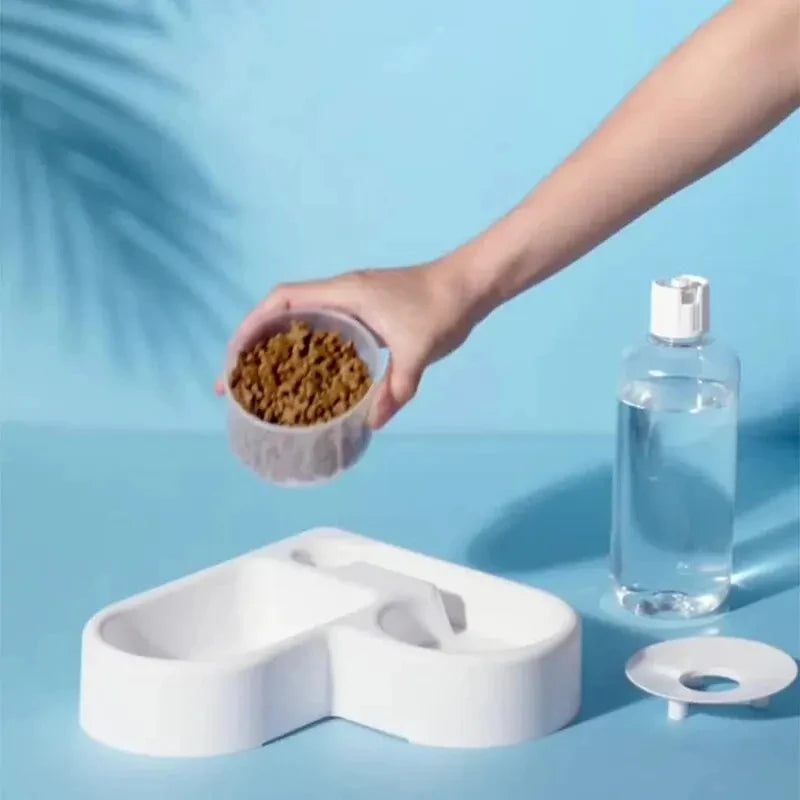 Automatic Pet Bowl – Dual-Use Feeding & Drinking Design