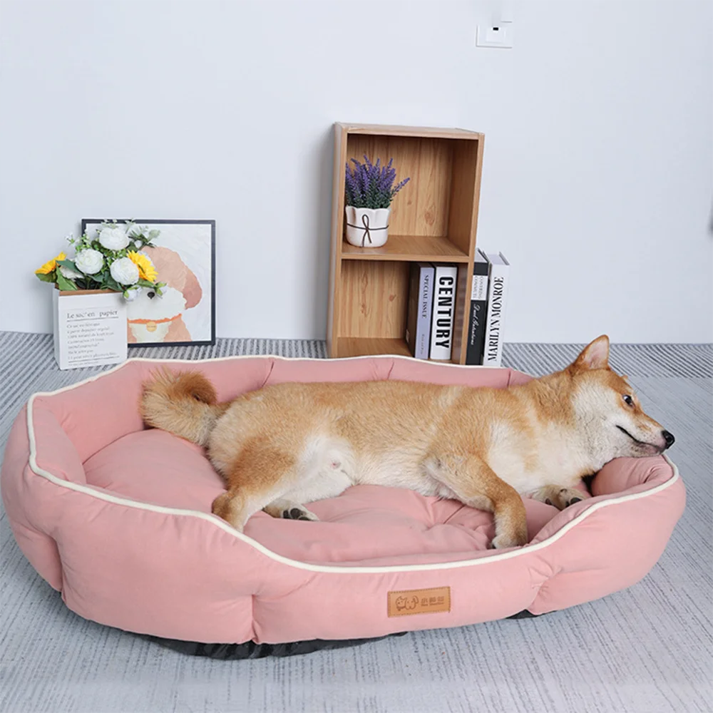 Winter Pet Sofa Bed – Large, Soft & Comfortable Sleeping Cushion for Dogs & Cats